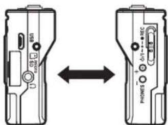 TASCAM DR10C - Einstellungen per Infrarot übertragen - 1