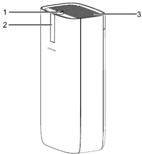 TROTEC AirgoClean 15 E - Description de l'appareil - 1