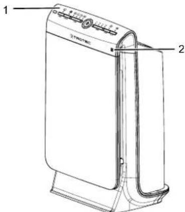 TROTEC AirgoClean 100 E - Representatiede I'appareil - 1