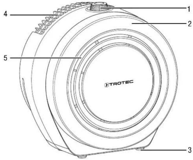 TROTEC AirgoClean 10 E - Description de l'appareil - 1