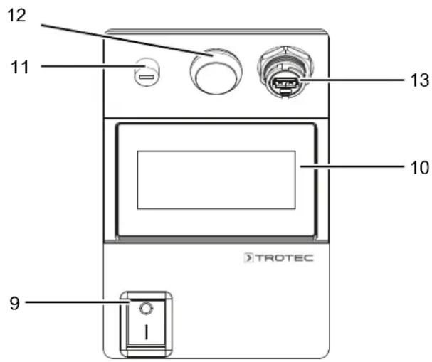 TROTEC TAC V+ II - Utilisation - 1