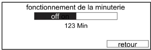 TROTEC TAC M II - Réglage de la minuterie - 1