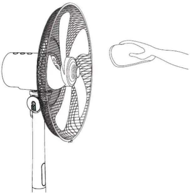 TROTEC TVE 24 S - Nettoyage des pales du ventilateur - 1