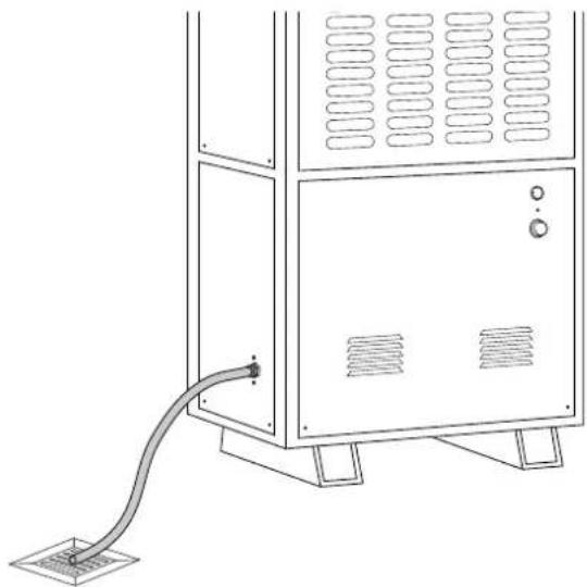 TROTEC DH 115 S - Pose du tuyau d'évacuation de l'eau de condensation - 3