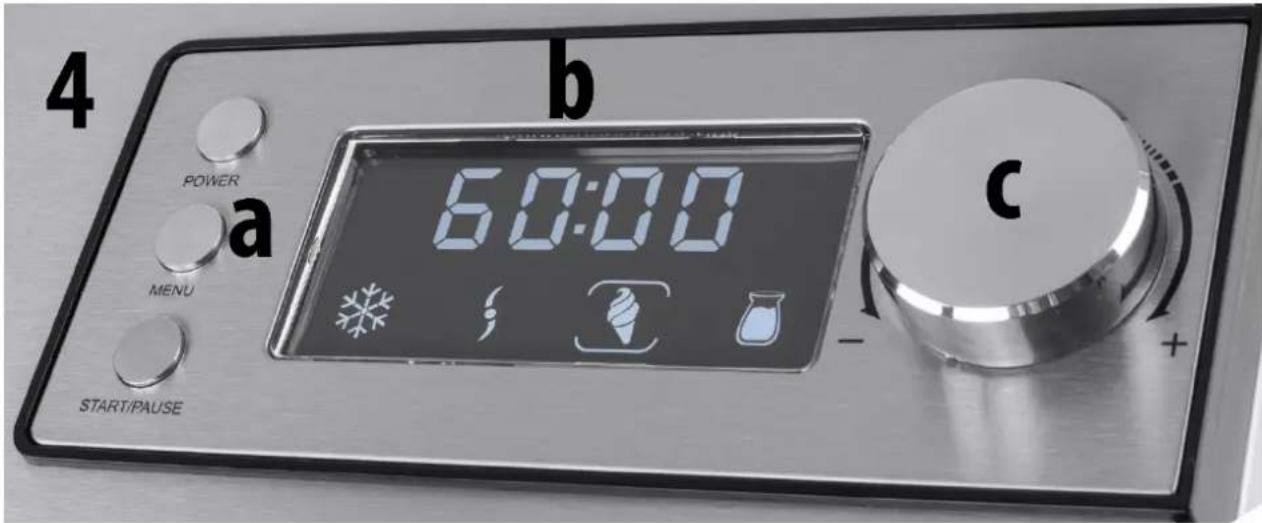 CASO IceCreamer 3298 - Panel de mando - 1
