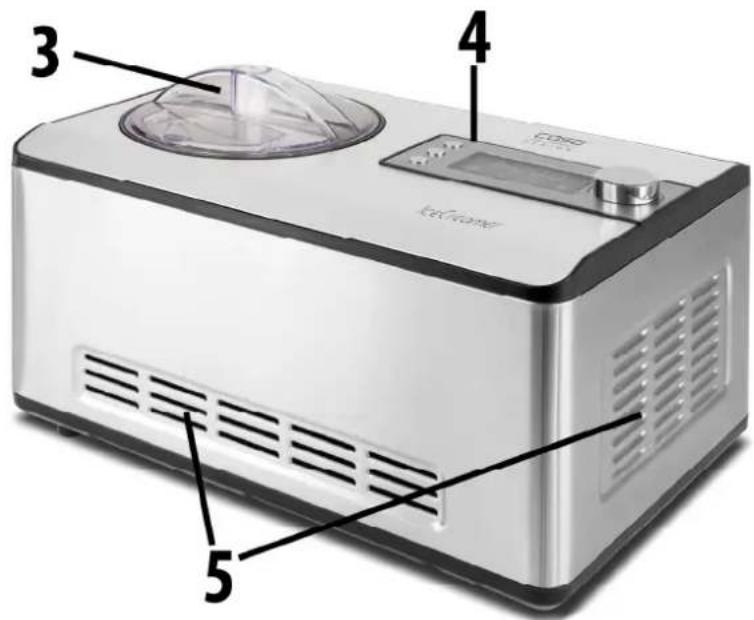 CASO IceCreamer 3298 - Übersicht - 1