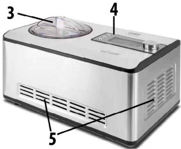 CASO IceCreamer 3298 - Algemeen overzicht - 1