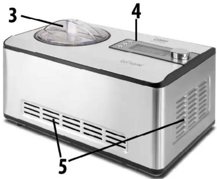 CASO IceCreamer 3298 - Vue d'ensemble - 1