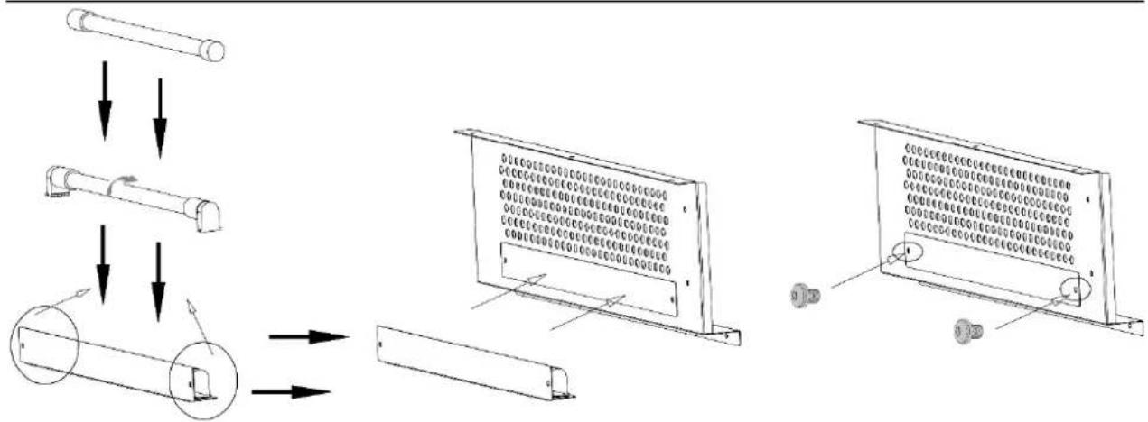 CASO DryAged Master 125 - Sustitución de la bombilla de la lámpara de luz ultravioleta - 3