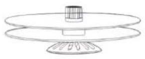 CASO UltraSonicClean Disc - Metaal servies - 1