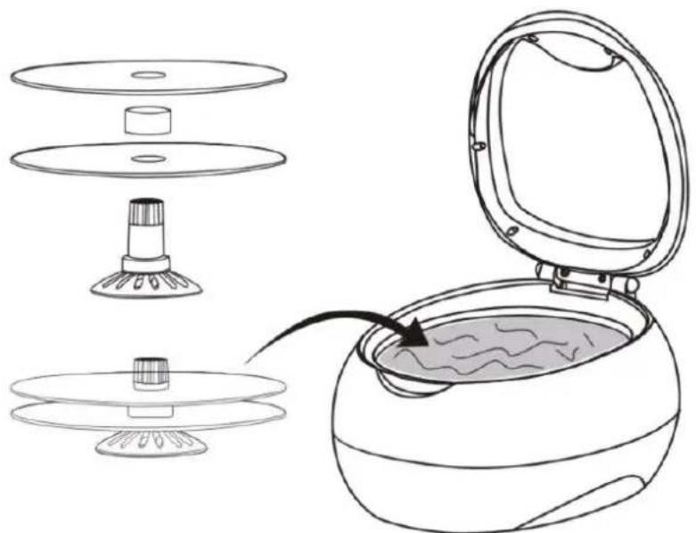 CASO UltraSonicClean Disc - Handleiding bij het reinigen van cd-roms - 1