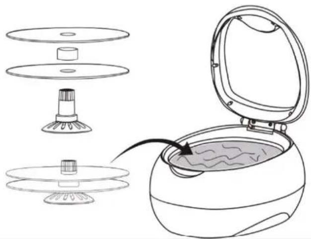 CASO UltraSonicClean Disc - Instrucciones para limpiar dispositivos CD-ROM - 1