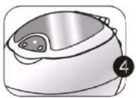 CASO UltraSonicClean Disc - Achtung: Die Inbetriebnahme ohne Wasser kann das Gerät beschädigen. - 3