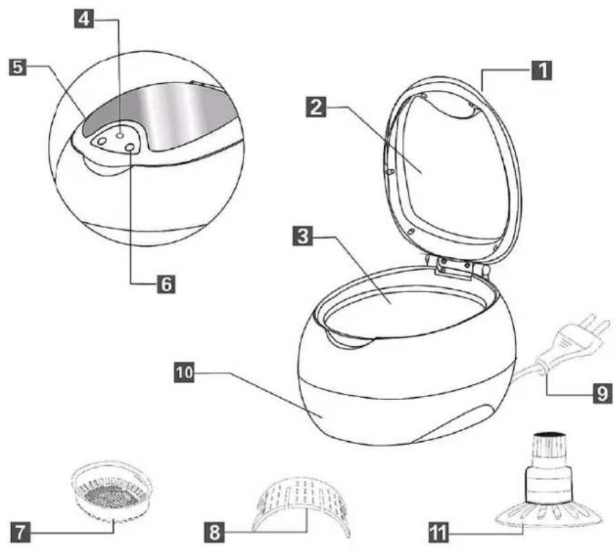 CASO UltraSonicClean Disc - Panoramica complessiva - 1