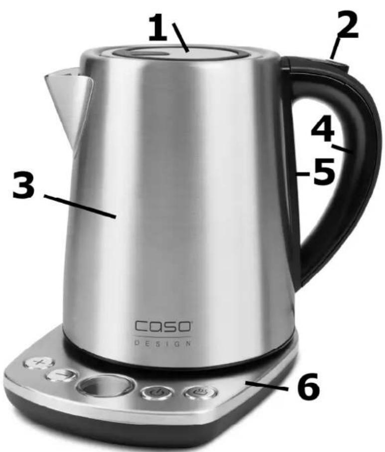 CASO WK2100 compact - Aufbau und Funktion - 1