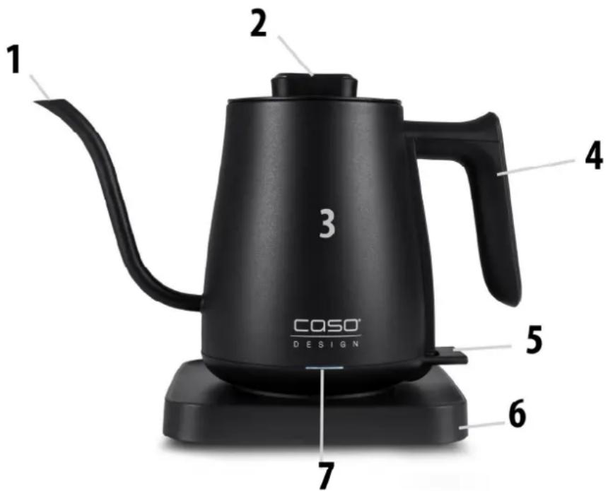 CASO Coffee Classic Kettle - Vue d'ensemble - 1