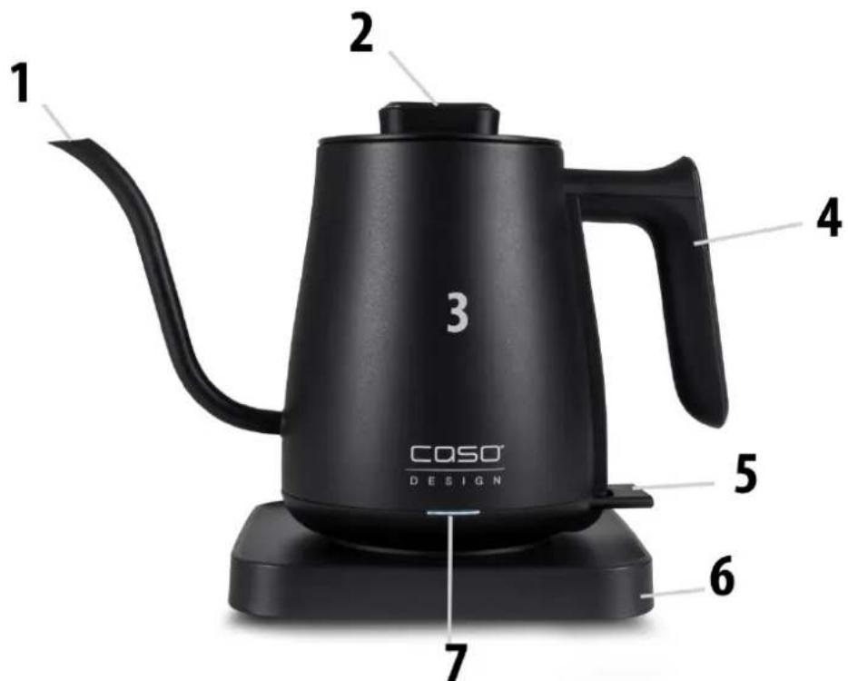 CASO Coffee Classic Kettle - O63op - 1
