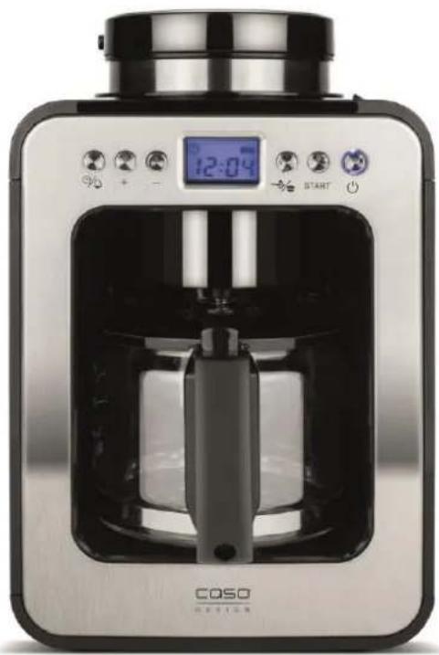 CASO Coffee Compact 1848 - Cafeteria électrique con molinillo Coffee Compact electronic - 1