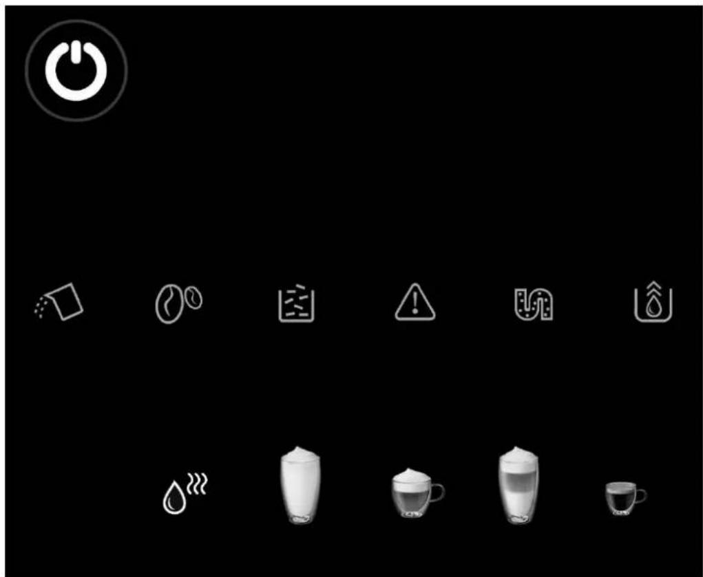 CASO Café Crema Touch 1882 - Панель упраВлени: - 1