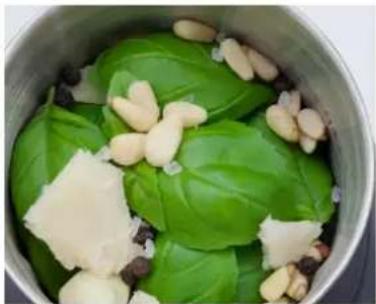 CASO UZ 200 - Recipe for Pesto - 1