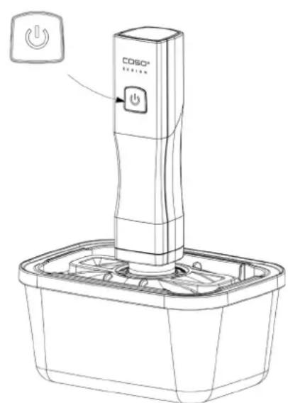 CASO Vacu OneTouch EcoSet 1169 - Mise sous vide d'un recipient (Uniquement inclus dans le set 1169) - 2