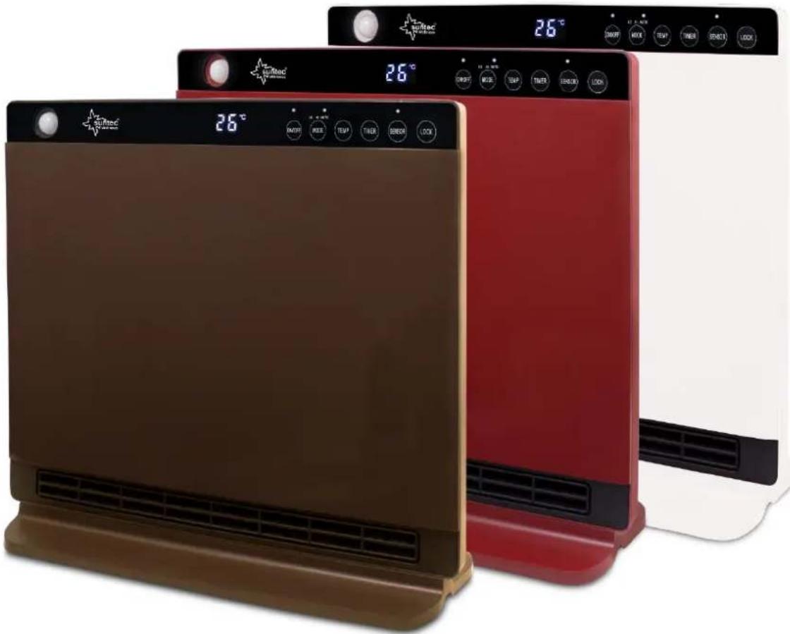 SUNTEC Heat Screen 1800 - Heat Screen 1800 chocolate/bordeaux/pearl - 1