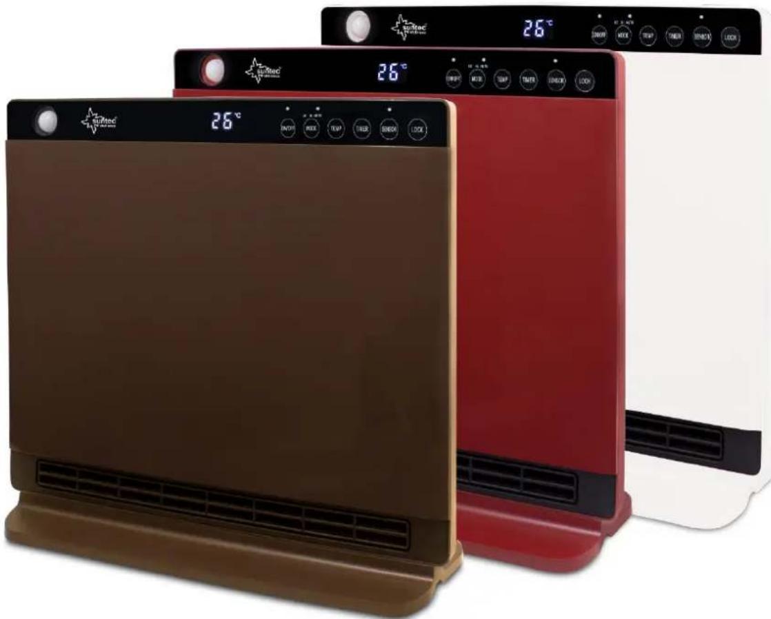 SUNTEC Heat Screen 1800 - Heat Screen 1800 chocolate/bordeaux/pearl - 1