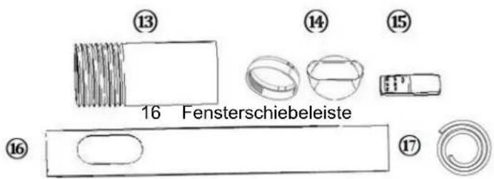 SUNTEC Klimatronic Freeze 7.000+ - Bezeichnung der Ersatzteile/Komponenten - 2