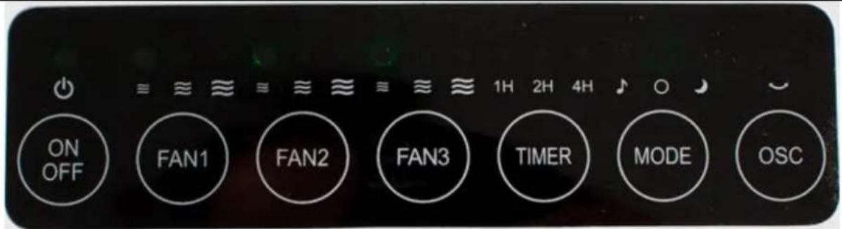 SUNTEC CoolBreeze 9500 TriVario Tv+ - Panneau de commande - 1