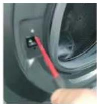 HAIER HW80B14979S - DOOR LOCK | TYPE 2 TOOLS-CROSS-HEADED SCREWDRIVER, TONG, FLAT SCREWDRIVER - 2
