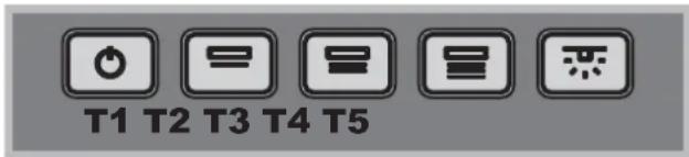 INDESIT IHP 64.5 C M IX - Modelos com painel de botões mecânico - 1