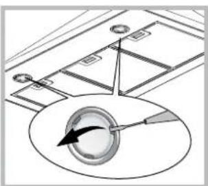 INDESIT IHP 6.5F C M IX - Sostituzione delle lampade - 1
