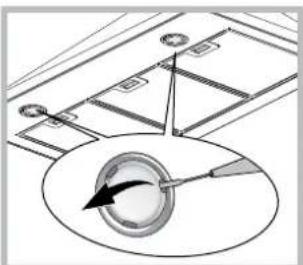 INDESIT IHP 6.5F C M IX - De lampen vervangen - 1