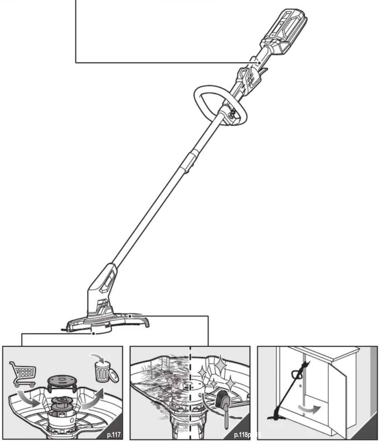 RYOBI RY36LT33A - BU KILAVUZDAKI SEMBOLLER - 22
