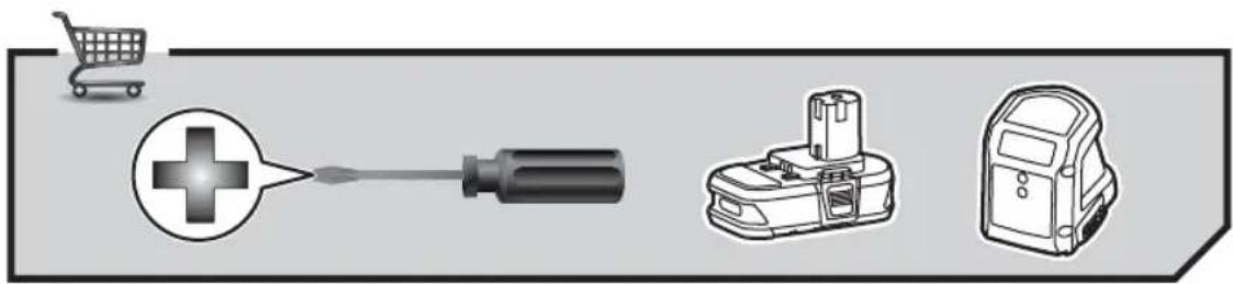 RYOBI One+ RY18LT25A - RLT1825M13/ RLT1825M20 / RLT1825MLL13 - 12