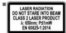 RYOBI RCS1600 - LASERSIKKERHET (RCS1600) - 3