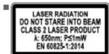 RYOBI RCS1600 - LASEROVÁ BEZPECNOST (RCS1600) - 3