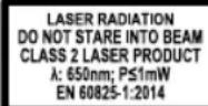 RYOBI RCS1600 - SEGURIDAD DEL LÁSER (RCS1600) - 2