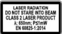 RYOBI RCS1600 - LASER SAFETY (RCS1600) - 2