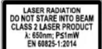 RYOBI RCS1600 - LASERI OHUTUS (RCS1600) - 2