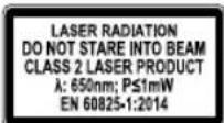 RYOBI RCS1600 - LASEROVÁ BEZPECNOST (RCS1600) - 2