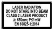 RYOBI RCS1600 - LAZER GÜVENLIGI (RCS1600) - 2