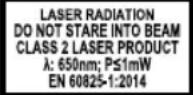 RYOBI RCS1600 - SECURITE RELATIVE AU LASER (RCS1600) - 2