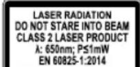 RYOBI RCS1600 - LASERVEILIGHEID (RCS1600) - 2