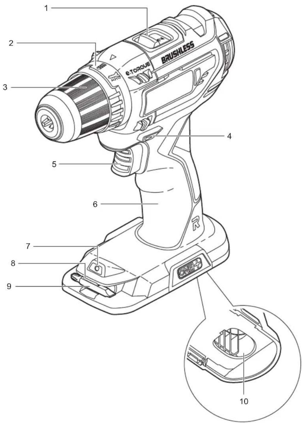 RYOBI One+ R18DD5 - PPOZOxH - 4