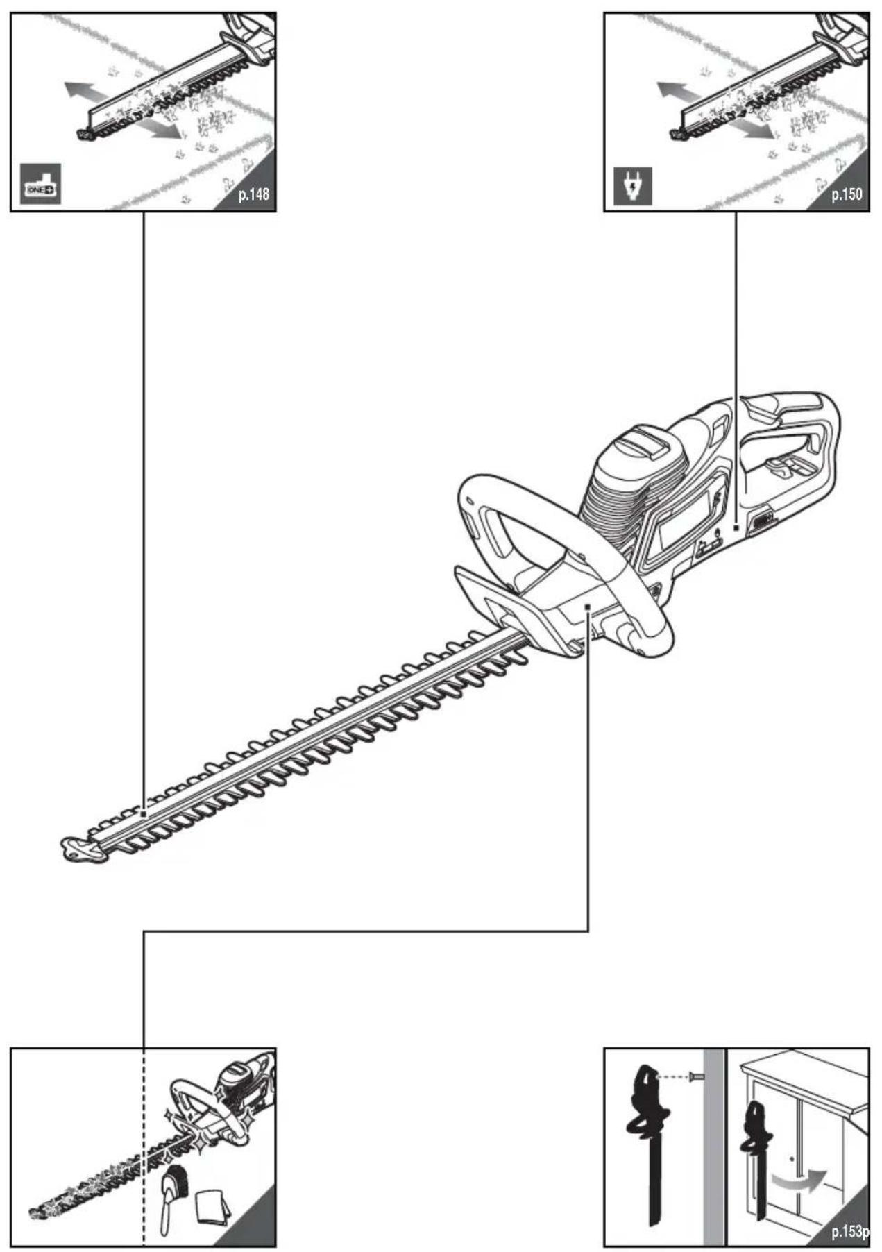 RYOBI One+ RHT1850H25HS - OBOZNÁMTE SA S VAŠÍM PRODUKTOM - 7