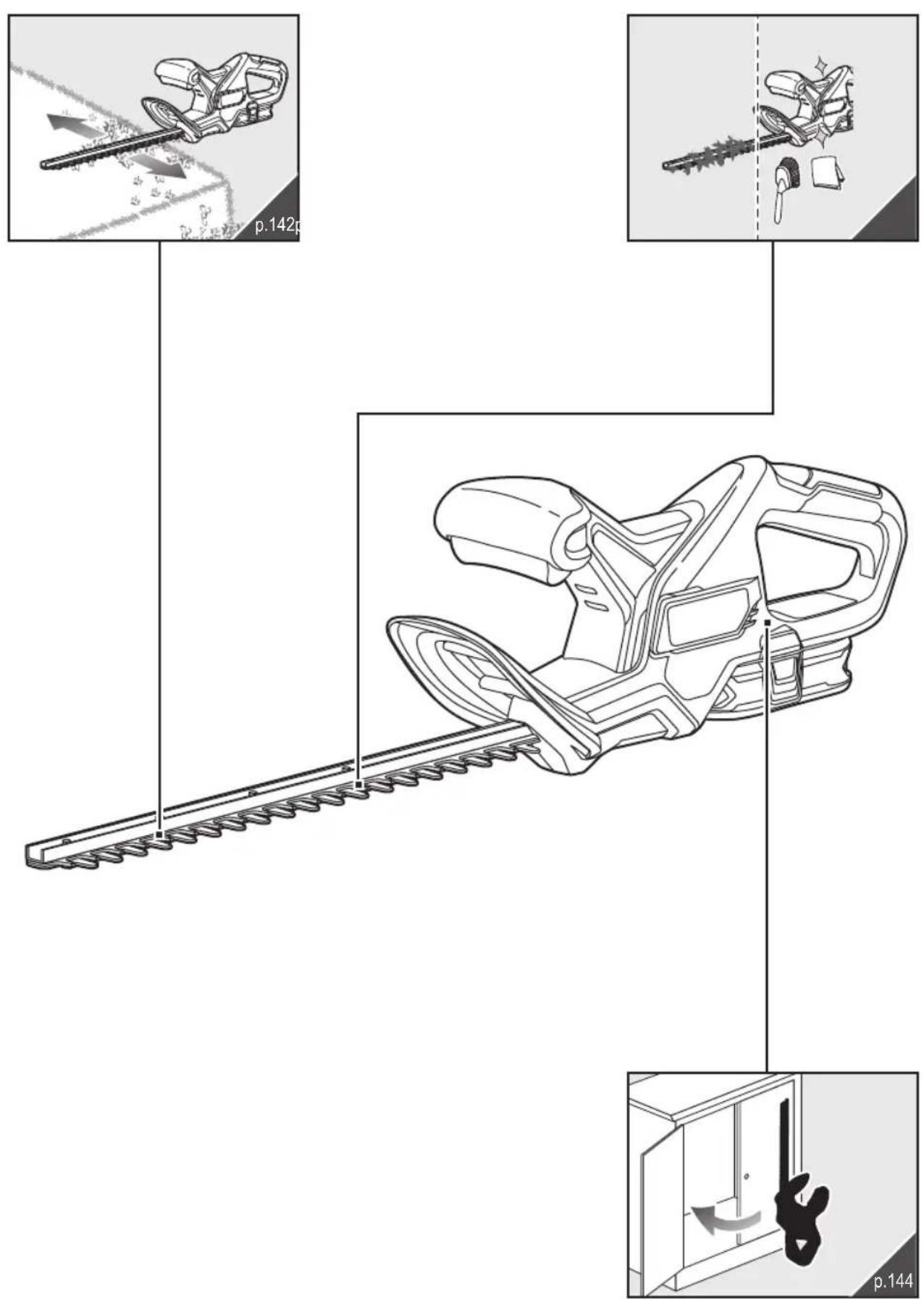 RYOBI One+ RY18HT40A - OBOZNÁMTE SA S VAŠÍM PRODUKTOM - 9