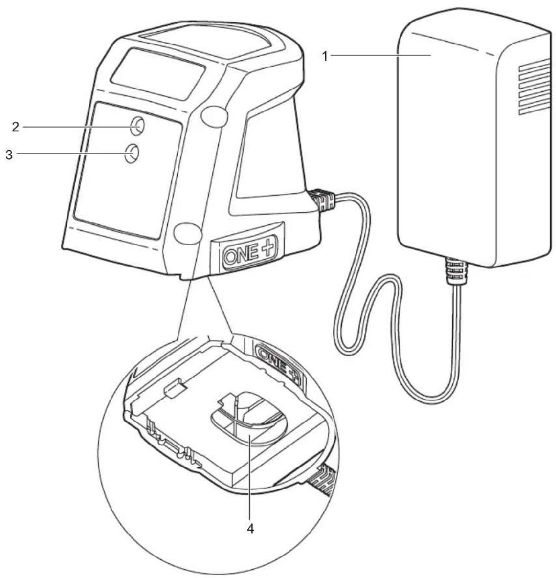 RYOBI One+ RC18115 - NPOOxH - 1