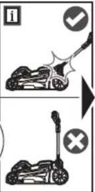 Diagram illustrating scooter safety actions: one using a tool to check, another using a scooter with a cross indicating failure.