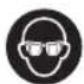 RYOBI One+ RY18BPSA - SYMBOLER PÄ PRODUKTET - 3